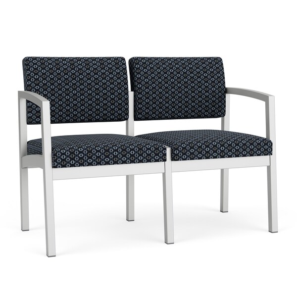 Lesro Lenox 2 Seat Tandem Seating W/ No Center Arm, 43.5 in W 24.5 in L 32 in H LS2101 - main